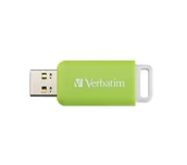 Pendrive - Verbatim DataBar 32GB USB 2.0 Zielony 49454 - miniaturka - grafika 1