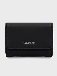 Calvin Klein Portfel w kolorze czarnym - 12 x 8 x 2 cm - Portfele - miniaturka - grafika 1