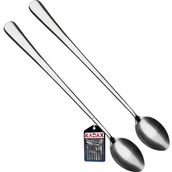Zestawy sztućców - Łyżeczki Łyżeczka Długa Do Kawy Latte Deserów 2Szt - miniaturka - grafika 1