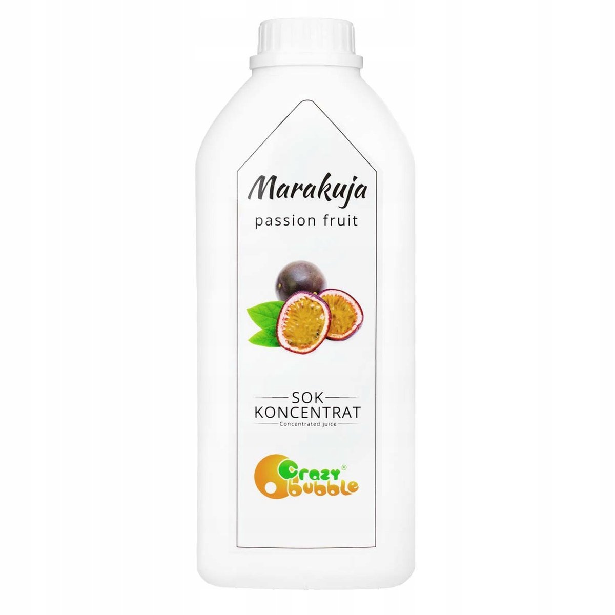 Syrop Crazy Bubble Tea MARAKUJA 2,5 kg sok koncentrat