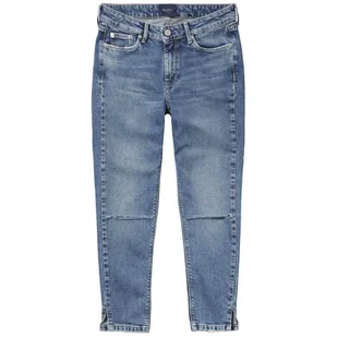 Spodnie damskie Pepe Jeans Jena Groove-S - Spodnie damskie - miniaturka - grafika 1