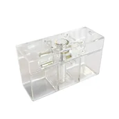 Akcesoria do oświetlenia - Prosty łącznik modułów 90deg; LP-0109 ŁĄCZNIK I z serii GEOMETRIC SYSTEM - miniaturka - grafika 1