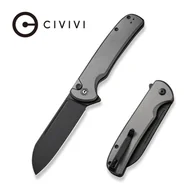 Noże - Nóż składany Civivi Chevalier II Gray Aluminium, Black Stonewashed 14C28N (C20022B-3) - miniaturka - grafika 1