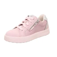 Buty dla dziewczynek - Superfit Stella sneakersy dziewczęce, Różowy, srebrny 5510, 33 EU - miniaturka - grafika 1