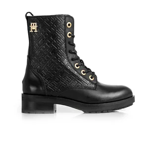 Sztyblety damskie Tommy Hilfiger Sztyblety damskie Tommy Hilfiger 40 Czarny - Półbuty damskie - miniaturka - grafika 1