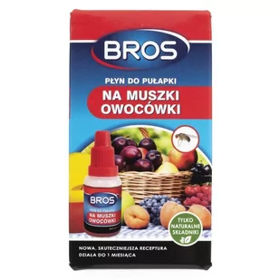 Bros PŁYN DO PUŁAPKI NA MUSZKI OWOCÓWKI 30ML 61198305 - Zwalczanie i odstraszanie szkodników - miniaturka - grafika 1