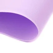 Dekoratorstwo - Pianka Foamiran 35x30 cm - fioletowa jasna - miniaturka - grafika 1
