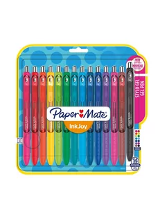 Papermate Paper Mate 1957044 żel InkJoy długopis, grubość kreski Medium, czarna, do wyboru 1985481 - Pióra kulkowe - miniaturka - grafika 2