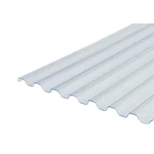 Pokrycia dachowe - Płyta PVC przeźroczysta TRAPEZ 70/18 900 x 2500 x 0,8 mm - miniaturka - grafika 1