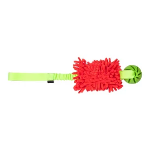 Dingo gryzak mop Bungee o ball, 46 cm, czerwony 15588 - Zabawki dla psów - miniaturka - grafika 1