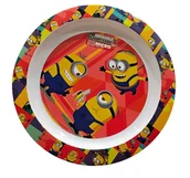 Miseczki i talerzyki dla dzieci - MINIONEK MINIONS MINIONKI Talerz Płaski Dziecięcy Nie Tłukący - miniaturka - grafika 1