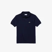 Koszulki dla chłopców - Lacoste dziecięca koszulka polo z drobnej piki Regular Fit - miniaturka - grafika 1