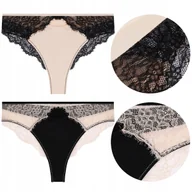Majtki damskie - MAJTKI DAMSKIE Brazyliany Koronkowe 2 sztuki 2-PAK MORAJ r. XL - miniaturka - grafika 1