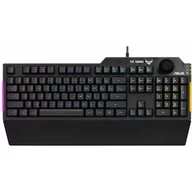 Klawiatury - Asus TUF Gaming K1 Czarny (90MP01X0-BKUA00) - miniaturka - grafika 1