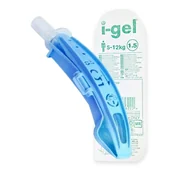 Meble i wyposażenie gabinetów medycznych - Maska krtaniowa I gel rozmiar 1.5 dla niemowląt maska oddechowa intubacyjna żelowa I-gel 1 szt - miniaturka - grafika 1