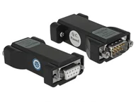 Adaptery i przejściówki - DeLOCK 87687 zmieniacz płci / kabli TTL / CMOS RS-232 Czarny 87687 - miniaturka - grafika 1