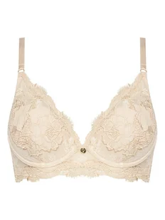 Guess Biustonosz z fiszbiną O5YC03 KCVX0 Beżowy - Biustonosze - miniaturka - grafika 1