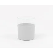 Donice - Osłonka Perry 16 cm ze szkłem biały - miniaturka - grafika 1