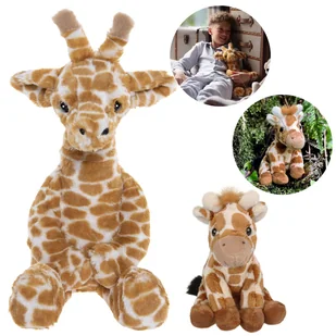 Charlie Bears, zestaw dwóch maskotek z serii Bear&Me i Cuddle Cubs, ŻYRAFA- idealny dla niemowląt i dzieci - Maskotki i pluszaki - miniaturka - grafika 1