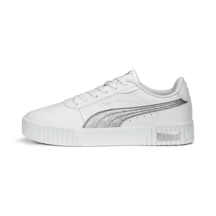 Damskie Buty PUMA CARINA 2.0 SPACE METALLICS 38938702 – Biały - Półbuty damskie - miniaturka - grafika 1