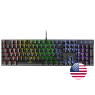 Klawiatury - Mars Gaming MK422 klawiatura USB QWERTY US English Czarny MK422BRUS - miniaturka - grafika 1