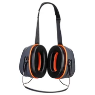 Akcesoria BHP - PORTWEST PW78 OCHRONNIKI SŁUCHU HV EXTREME NECKBAND; SZARY/POMARAŃCZOWY - miniaturka - grafika 1