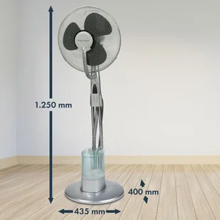 Wentylator Podłogowy wentylator stojący z nawilżaczem i pilotem 3w1 ProfiCare PC-VL 3111 LB (40cm) - Wentylatory - miniaturka - grafika 10