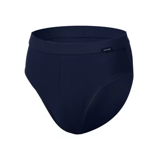 SLIPY CORNETTE AU-221 (kolor blue-grafit, rozmiar L) - Majtki męskie - miniaturka - grafika 1