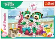 Puzzle - Trefl Puzzle 54 mini Wesoły świat Treflików 3 - miniaturka - grafika 1