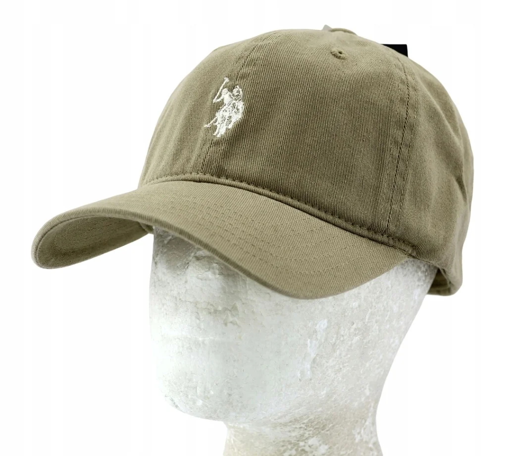 Czapka z daszkiem dziecięca U.S. Polo Assn. 52-56cm Haft Logo Lato na rzep
