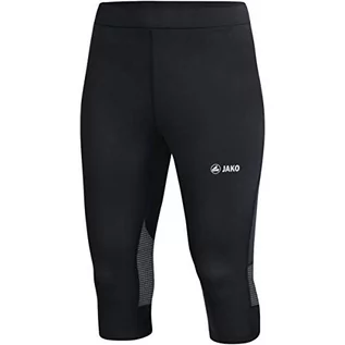 Spodnie damskie - JAKO Jako Damskie spodnie Capri Run 2.0, czarne, 42 6726 - grafika 1