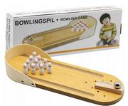 Łamigłówki - Gra Mini Drewniany Kręgle Stół Bowling Dla Dzieci - miniaturka - grafika 1