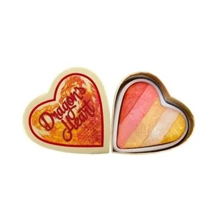 Makeup Revolution I Heart Makeup Dragons Heart Highlighter 10 g Rozświetlacz do twarzy Makeup Revolution OD 24,99zł - Rozświetlacze do twarzy i ciała - miniaturka - grafika 1