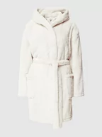 Szlafroki damskie - Szlafrok z wpuszczanymi kieszeniami - miniaturka - grafika 1