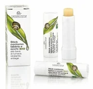 Kosmetyki pod oczy - Sztyft do Ust i Oczu ze Śluzem Ślimaka, Helidermina - miniaturka - grafika 1