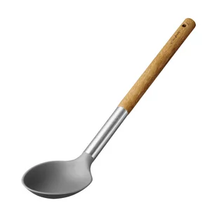 LAMART Łyżka do sosów 34cm Lamart Wood brązowo-szara LT3978 + 20 zł na pierwsze zakupy LT3978 - Inne sztućce - miniaturka - grafika 2