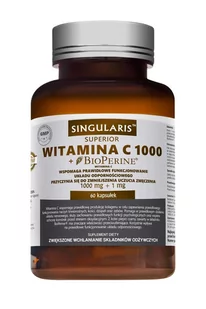 ACTIVEPHARM LABS SP. Z O.O. SP.K. ACTIVEPHARM LABS SP Z O.O SP.K SINGULARIS Superior WIT C 1000+BIOPERINE 3245841 - Pozostałe kosmetyki - miniaturka - grafika 2