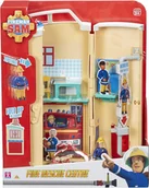 Figurki dla dzieci - Strażak Sam licencyjna zabawka remiza + figurka Sama doskonały prezent dla dzieci 3+ - miniaturka - grafika 1
