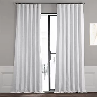 Half Price Drapes Bellino zasłona zaciemniająca, kawa szwajcarska, 50 x 84 - Kawa - miniaturka - grafika 1