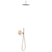 Zestawy prysznicowe - Tres Zestaw prysznicowy podtynkowy Study różowe złoto mat 26228003OPM - miniaturka - grafika 1