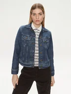 Kurtki damskie - Lee Kurtka jeansowa Rider 112341297 Niebieski Regular Fit - miniaturka - grafika 1
