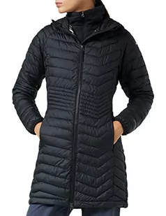 Columbia Powder Lite Mid kurtka damska, czarna (Black), XS 1748311 - Kurtki damskie - miniaturka - grafika 1