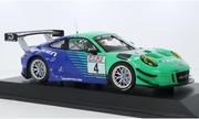 Samochody i pojazdy dla dzieci - Minichamps Porsche 991 Gt3 R  No.4 Falken Moto 1:18 153186994 - miniaturka - grafika 1