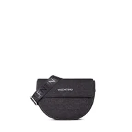 Torebki damskie - VALENTINO Bigs Denim Flap Bag Nero, czarny, jeden rozmiar - miniaturka - grafika 1