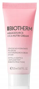 Biotherm Aquasource Cica Nutri Cream krem nawilżający i regenerujący 20 ml - Kremy do twarzy - miniaturka - grafika 1