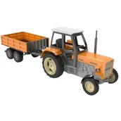Samochody i pojazdy dla dzieci - Double Eagle Traktor Ursus C-360 z przyczepą Ata - miniaturka - grafika 1