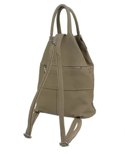 Plecak Skórzany PolskaGalanteria (PL) JOANNA BEŻOWY Skóra Naturalna Licowa - Torebki damskie - miniaturka - grafika 3