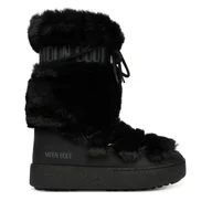 Śniegowce damskie - Śniegowce Moon Boot Mb Ltrack Faux Fur High Wp 80D2450210 Czarny - miniaturka - grafika 1
