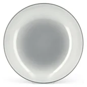 Talerze - Revol EQUINOXE Talerz głeboki 27 cm, szary Pepper - miniaturka - grafika 1