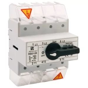 Spamel SP.INW. Rozłącznik izolacyjny 160A, 3-biegunowy, 0-1 z pokrętłem RSI-3160\W02 - Inne akcesoria elektryczne - miniaturka - grafika 1